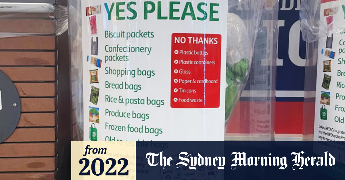 Coles Woolworths plastic recycling program REDcycle ended amid